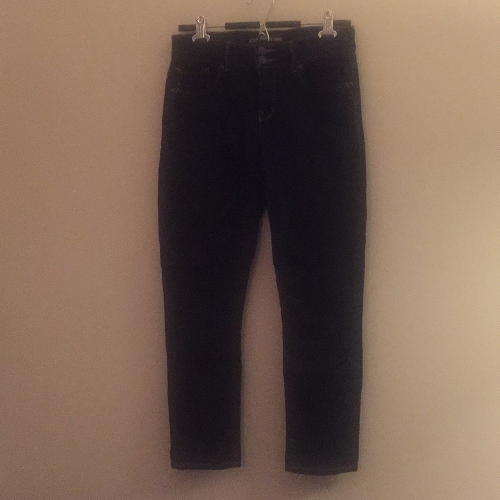 Express Mid Rise Cropped Legging